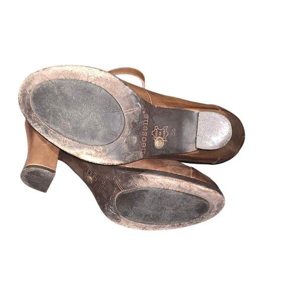 Neosens Anthropologie Women Leather Brown Size 36 Ankle Boot - Picture 7 of 7